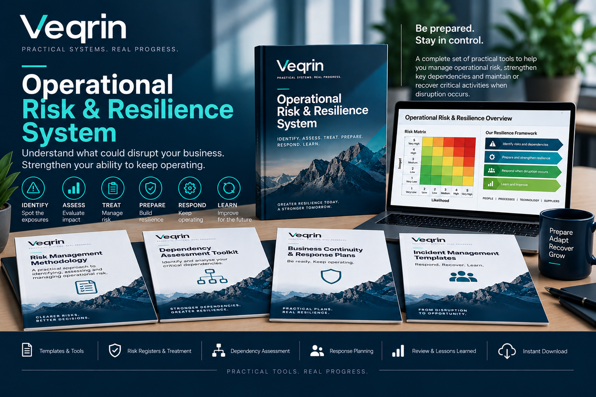 Operational Risk & Resilience System